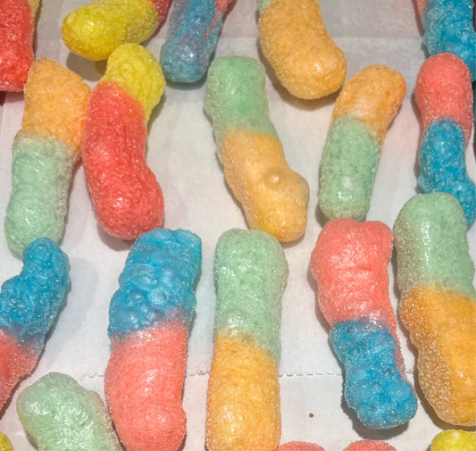 Sour Worm Crunchies